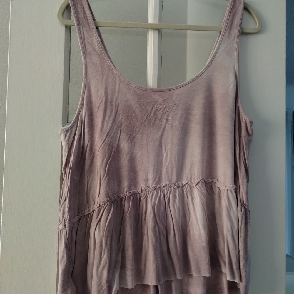 AEO Soft & Sexy Sleeveless Tank Tops Lot Of 2  Light Blue + Light Purple - Picture 4 of 8